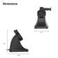 GDS® Uni-Conn™ Powered Kiosk Dock with Release Button & USB-C (RAM-GDS-DOCK-D10K-U5-C)