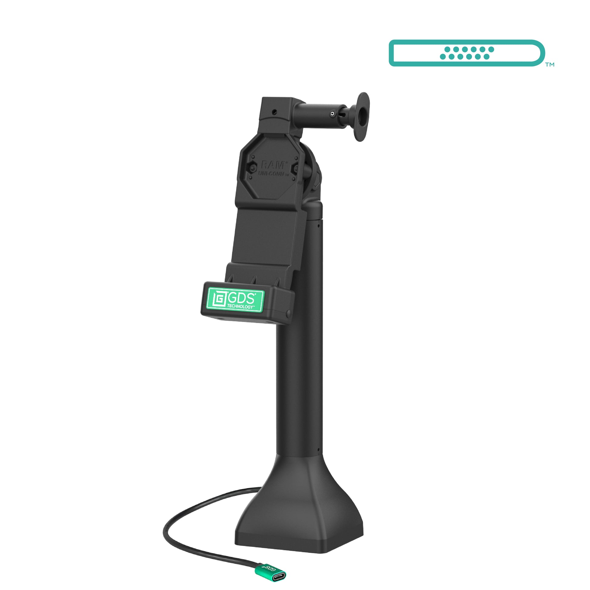 GDS® Uni-Conn™ 14" Pedestal Dock with USB-C (RAM-GDS-DOCK-D11-14-U4C)