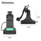 GDS® Uni-Conn™ Tilt & Swivel Dock with PoE + Data (RAM-GDS-DOCK-D14-U1E-2A)