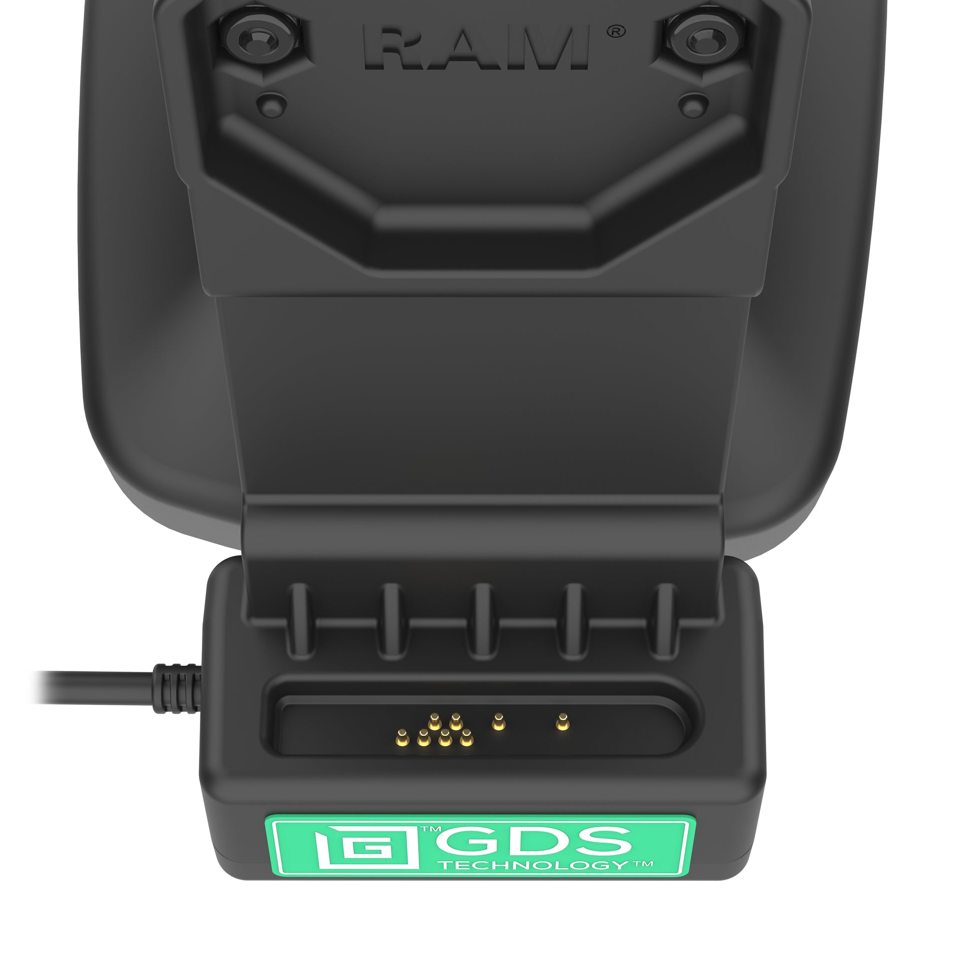 GDS® Uni-Conn™ Tilt & Swivel Dock with PoE (RAM-GDS-DOCK-D14-U1E)