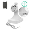 GDS® Uni-Conn™ Powered Tilt & Swivel Dock with PoE + Data - Gray (RAM-GDS-DOCK-D14-U3E-2A-GRY)