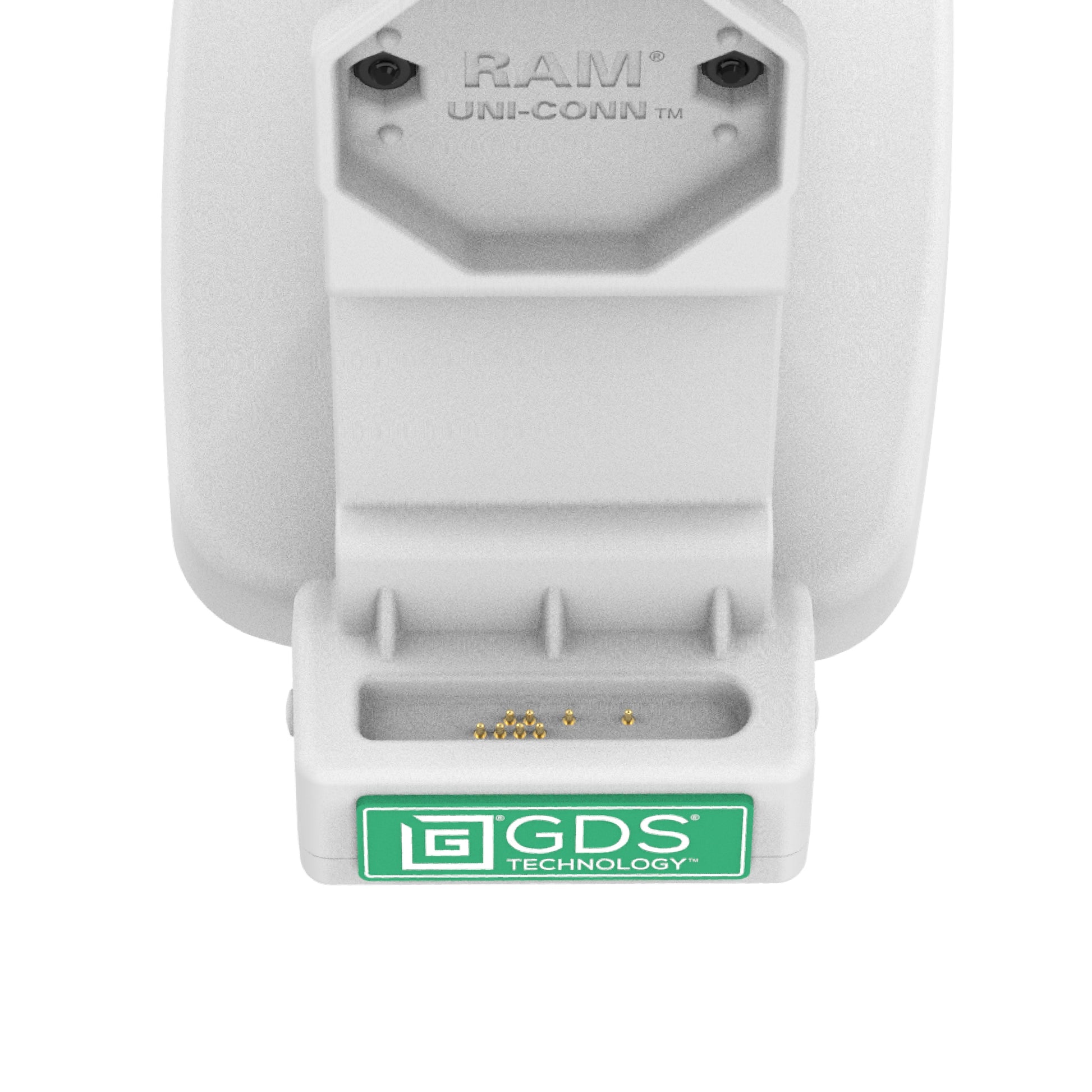 GDS® Uni-Conn™ Tilt & Swivel Dock with USB-C - Gray (RAM-GDS-DOCK-D14-U4C-GRY)