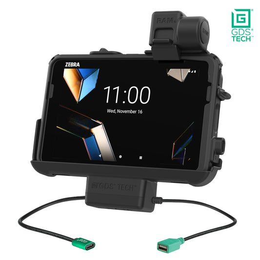 GDS® Thin-Dock™ + Data for Zebra ET401 & ET4x 8" with IntelliSkin® (RAM-GDS-DOCK-ZE46PDU)