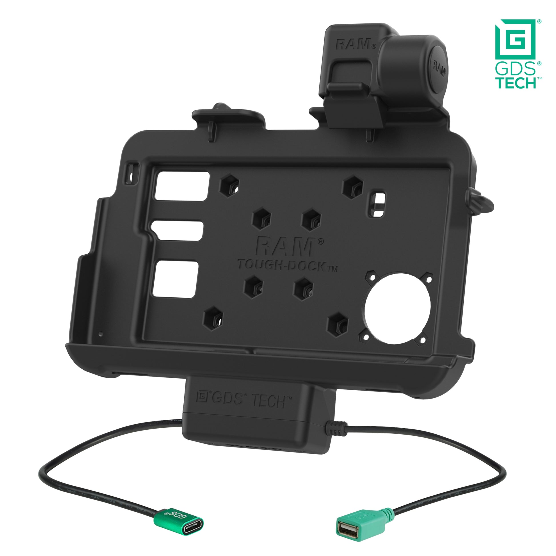 GDS® Thin-Dock™ + Data for Zebra ET401 & ET4x 8" with IntelliSkin® (RAM-GDS-DOCK-ZE46PDU)