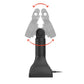 GDS® Uni-Conn™ Powered 7" Locking Pedestal Dock with USB-C (RAM-GDS-DOCKL-D11-7-U5C)