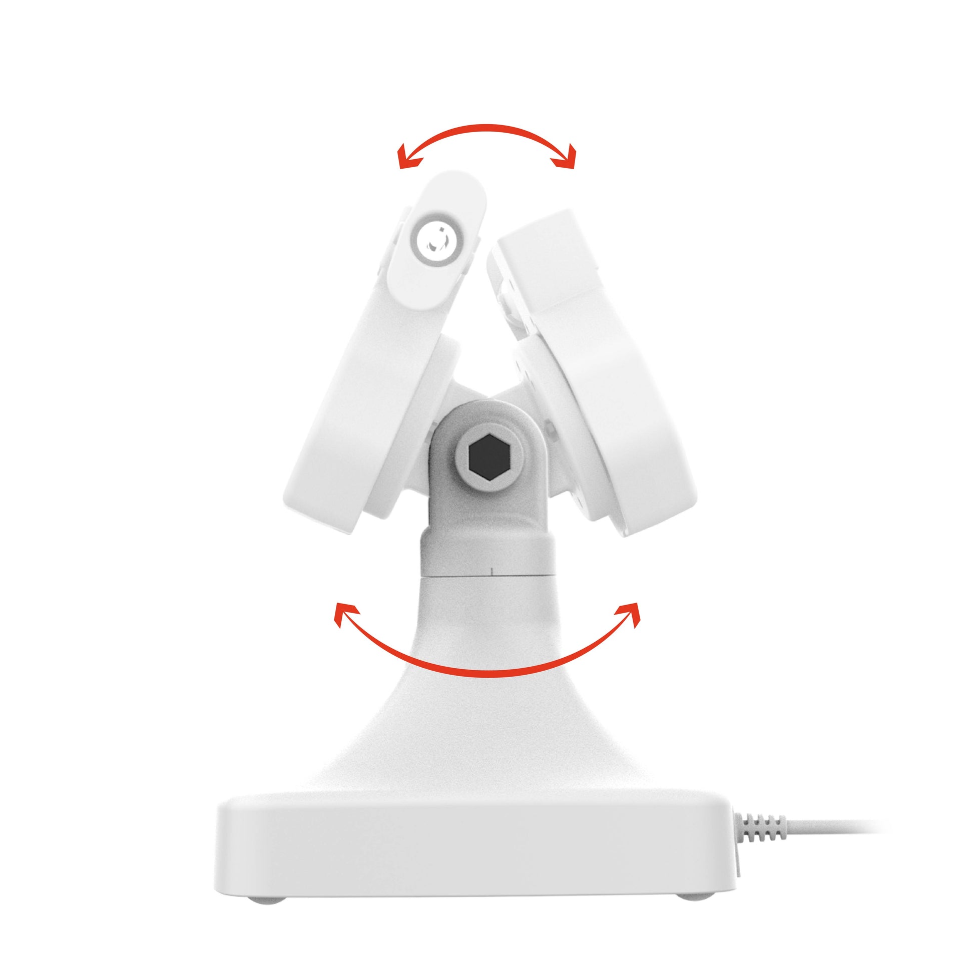 GDS® Uni-Conn™ Powered Locking Tilt & Swivel Dock with USB-C - Gray (RAM-GDS-DOCKL-D14-U5C-GRY)