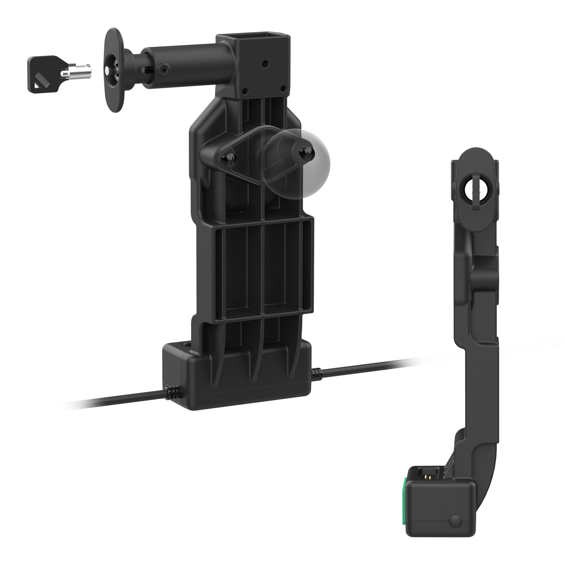 GDS® Uni-Conn™ Locking Dock + Single USB-A with Release Button (RAM-GDS-DOCKL-U4CDU)