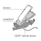 GDS® Type-C Powered Vehicle Dock for IntelliSkin® Next Gen Tablets (RAM-GDS-DOCKL-V10-OMT1U)