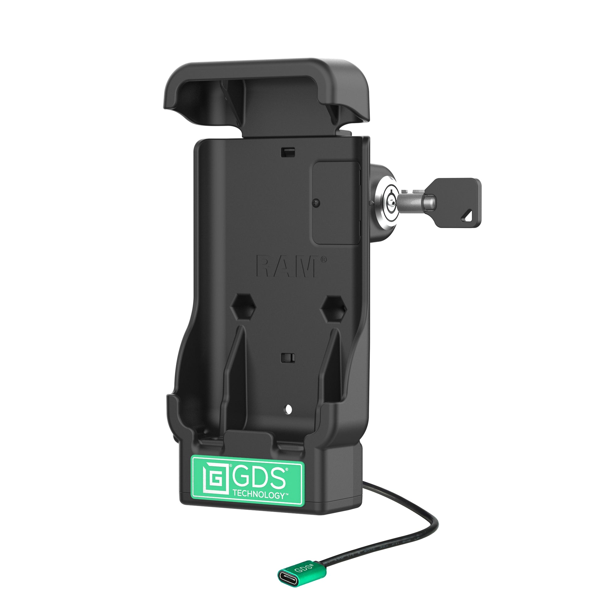 GDS® Locking Vehicle Dock for Samsung Galaxy S25 Ultra with IntelliSkin® (RAM-GDS-DOCKL-V15-SAM103U)
