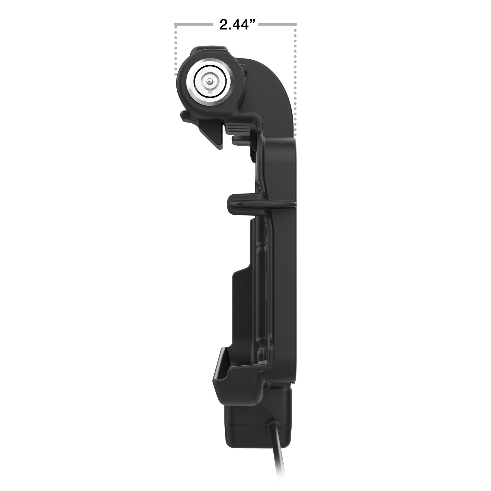 Locking GDS® Thin-Dock + Data for Zebra ET401 8" with IntelliSkin® (RAM-GDS-DOCKL-ZE46PDU)