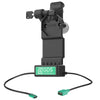 GDS® Uni-Conn™ Left Locking Power + Single USB-A Dock (RAM-GDS-DOCKLL-U1CDU)
