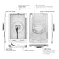 IntelliSkin® Thin-Case™ for iPad mini 6 & A17 Pro (Rear Pogo Pads) Gray (RAM-GDS-SKIN-AP36-TCB-GRY)