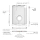 IntelliSkin® Thin-Case™ for Apple iPad Pro 12.9 3rd - 5th Gen - Gray (RAM-GDS-SKIN-AP37-TCD-GRY)