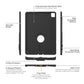 IntelliSkin® Thin-Case™ for Apple iPad Pro 12.9 3rd - 6th Gen (RAM-GDS-SKIN-AP37-TCD)