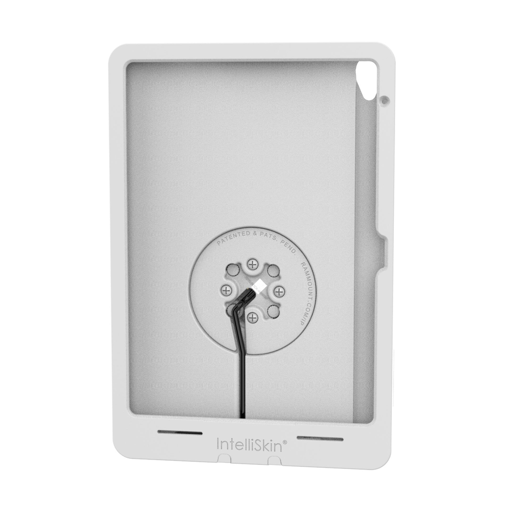 IntelliSkin® Thin-Case™ for iPad 10th & 11th Gen (Rear Pogo Pads) - Gray (RAM-GDS-SKIN-AP40-TCB-GRY)