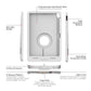 IntelliSkin® Thin-Case™ for iPad 10th & 11th Gen - Gray (RAM-GDS-SKIN-AP40-TCD-GRY)