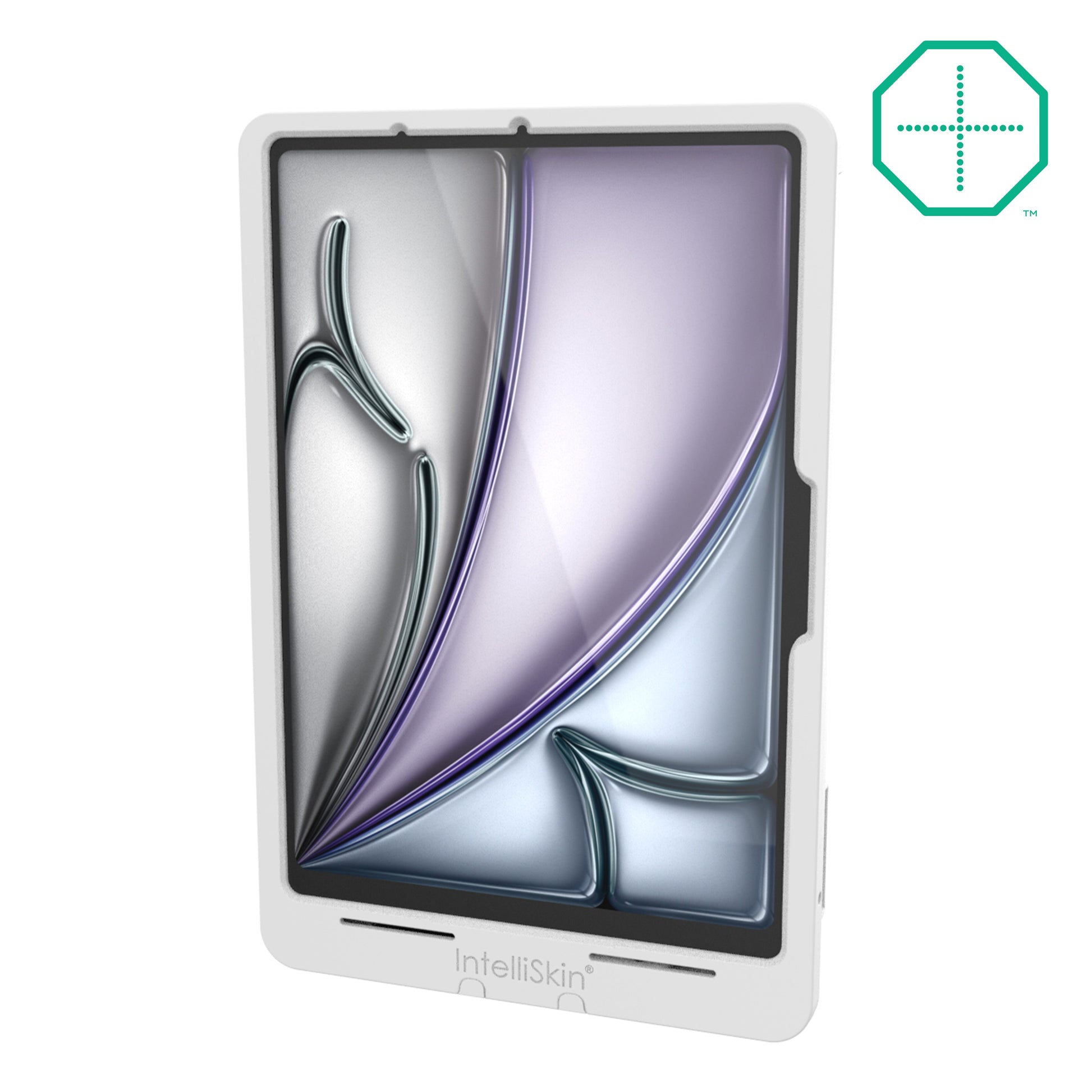 IntelliSkin® Thin-Case™ iPad Air 11 M2, M3, M4 (Rear Pogo Pads) - Gray (RAM-GDS-SKIN-AP45-M2-TCB-GRY)