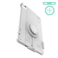IntelliSkin® Thin-Case™ iPad Air 11 M2, M3, M4 D Shape & Rear Pads Gray (RAM-GDS-SKIN-AP45-M2-TCDB-GRY)