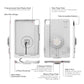 IntelliSkin® Thin-Case™ iPad Air 11 M2, M3, M4 D Shape & Rear Pads Gray (RAM-GDS-SKIN-AP45-M2-TCDB-GRY)
