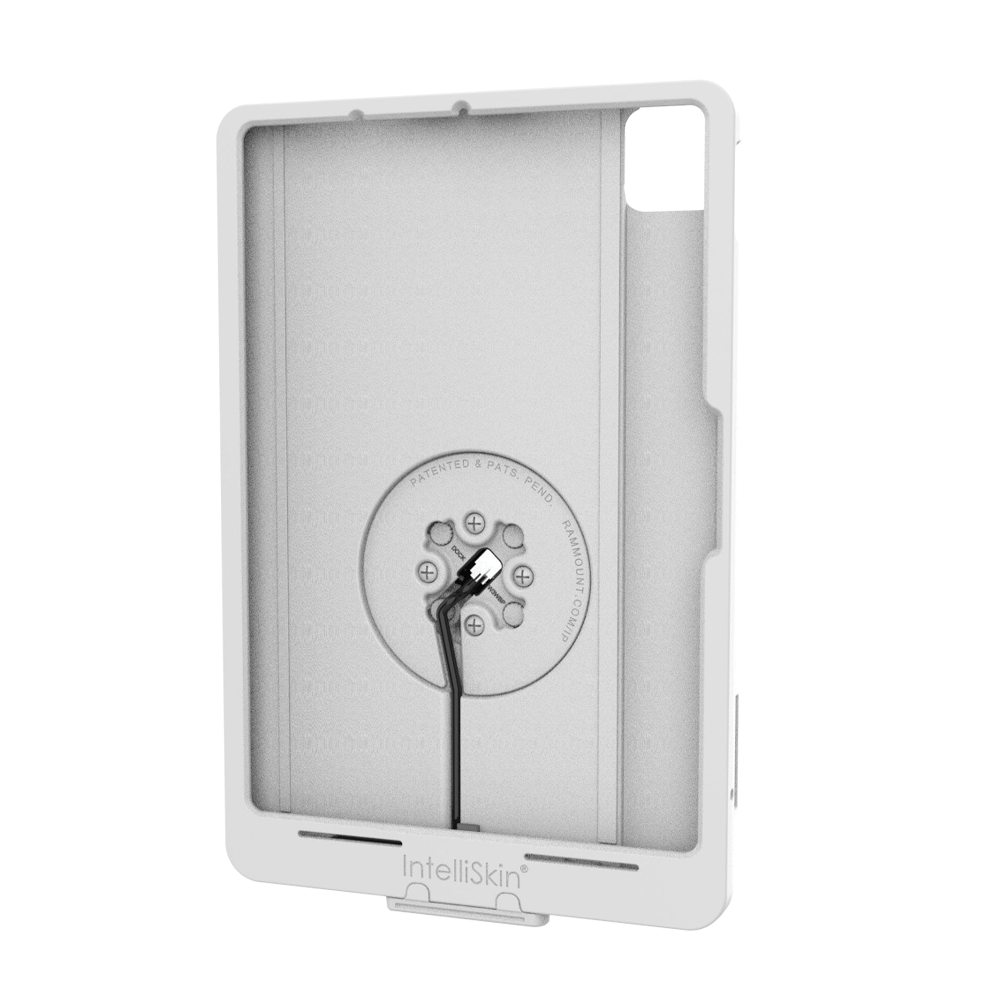 IntelliSkin® Thin-Case™ for iPad Pro 11 (D Shape & Rear Pads) Gray (RAM-GDS-SKIN-AP45-M4-TCDB-GRY)