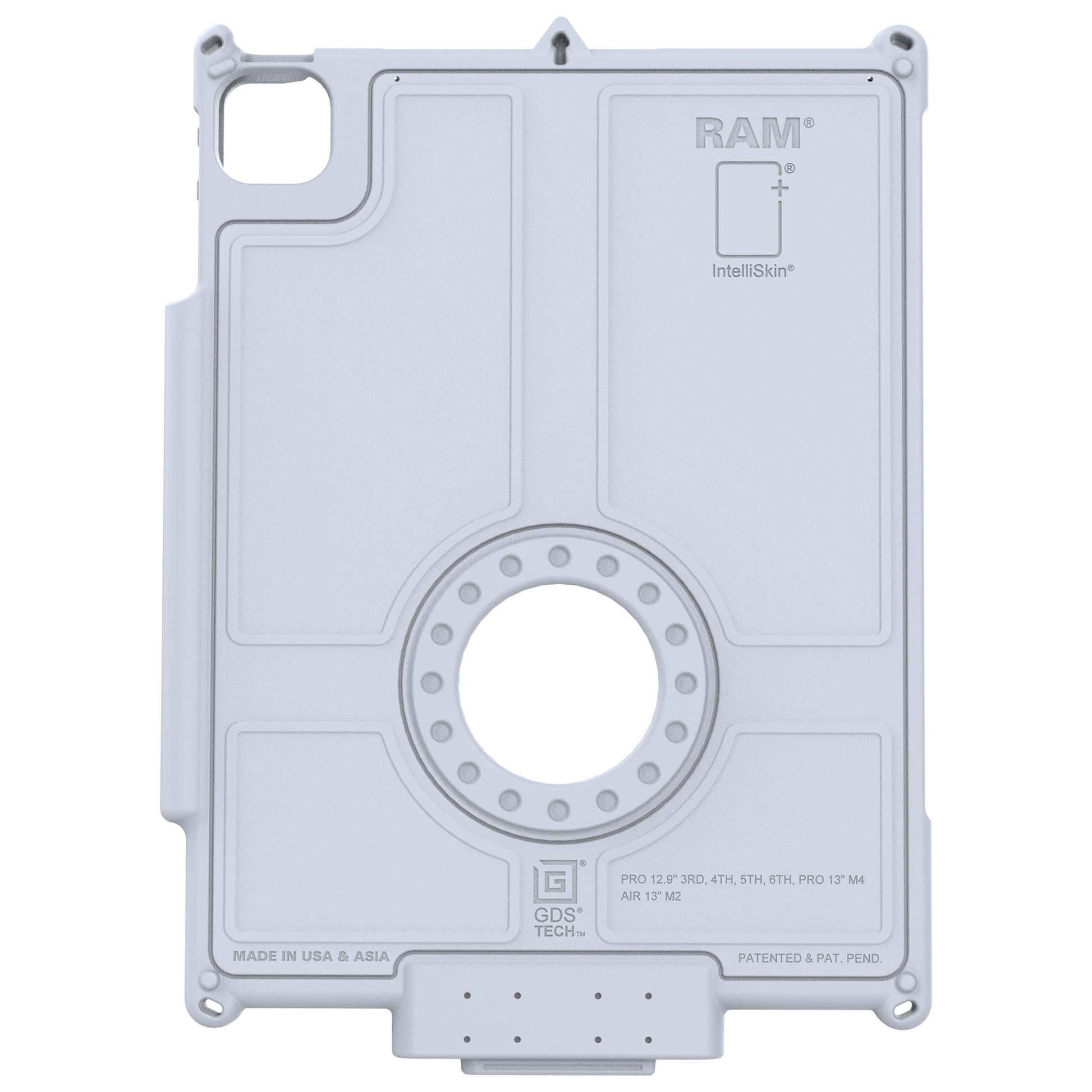 IntelliSkin® Next Gen for iPad Pro 13, Air 13 & Pro 12.9 - Gray (RAM-GDS-SKIN-AP47-NG-GRY)