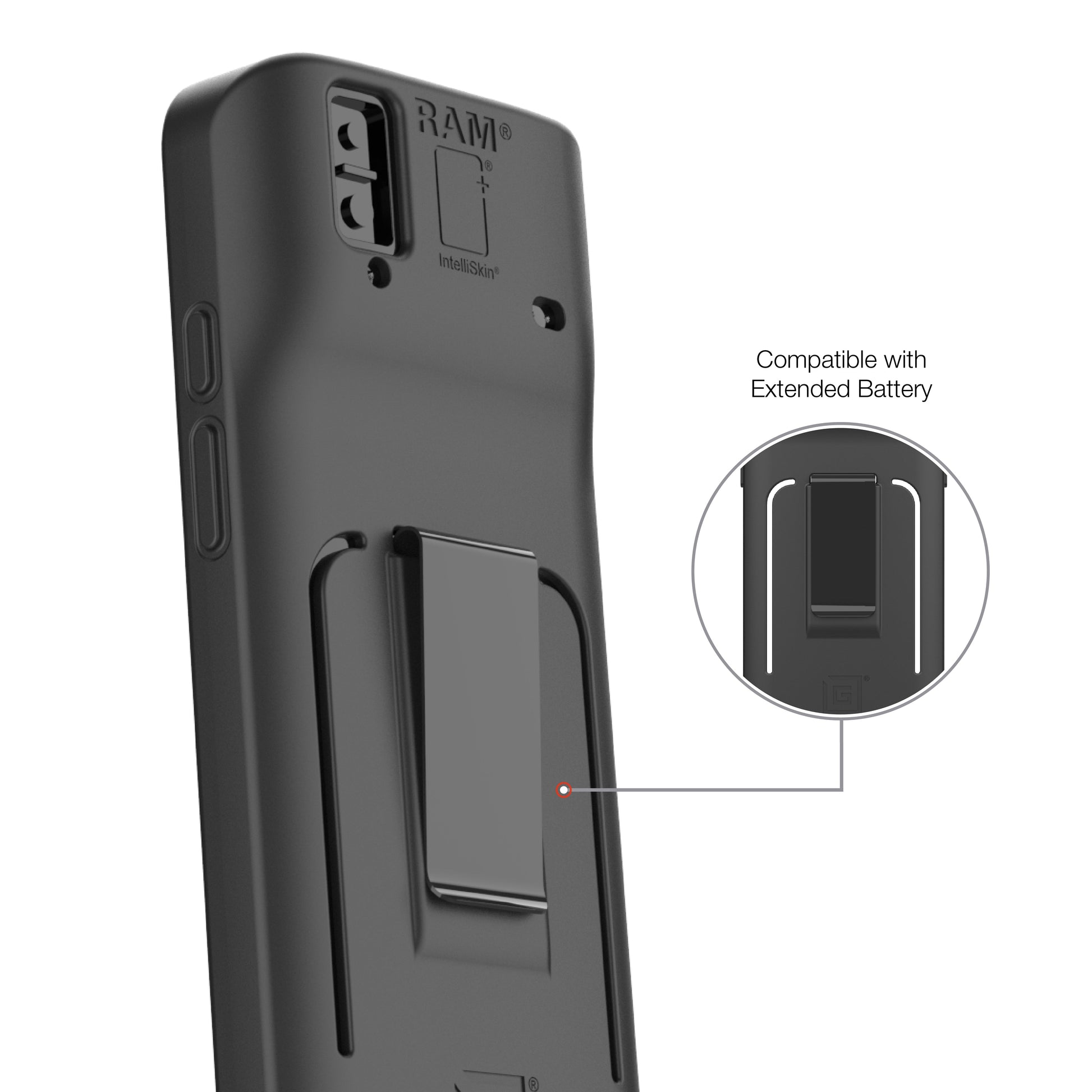 IntelliSkin® for Honeywell CT37 with Extended Battery (RAM-GDS-SKIN-HON14-1-C)