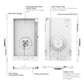 IntelliSkin® Thin-Case™ for Samsung Tab A11+ (Rear Pogo Pads) - Gray (RAM-GDS-SKIN-SAM88-TCB-GRY-1)
