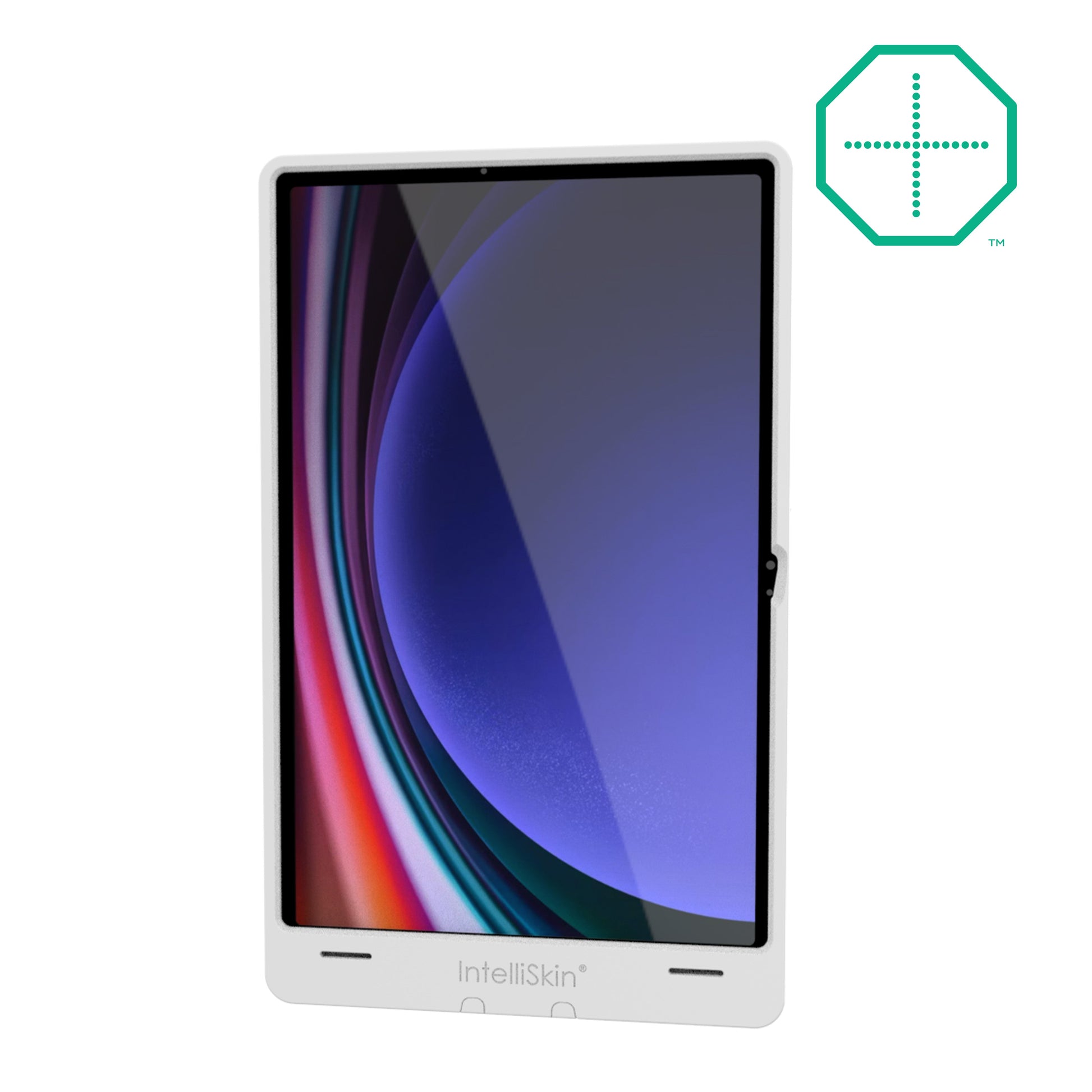 IntelliSkin® Thin-Case™ for Tab S10+, S9+ & S9 FE+ (Rear Pads) - Gray (RAM-GDS-SKIN-SAM96-TCB-GRY)