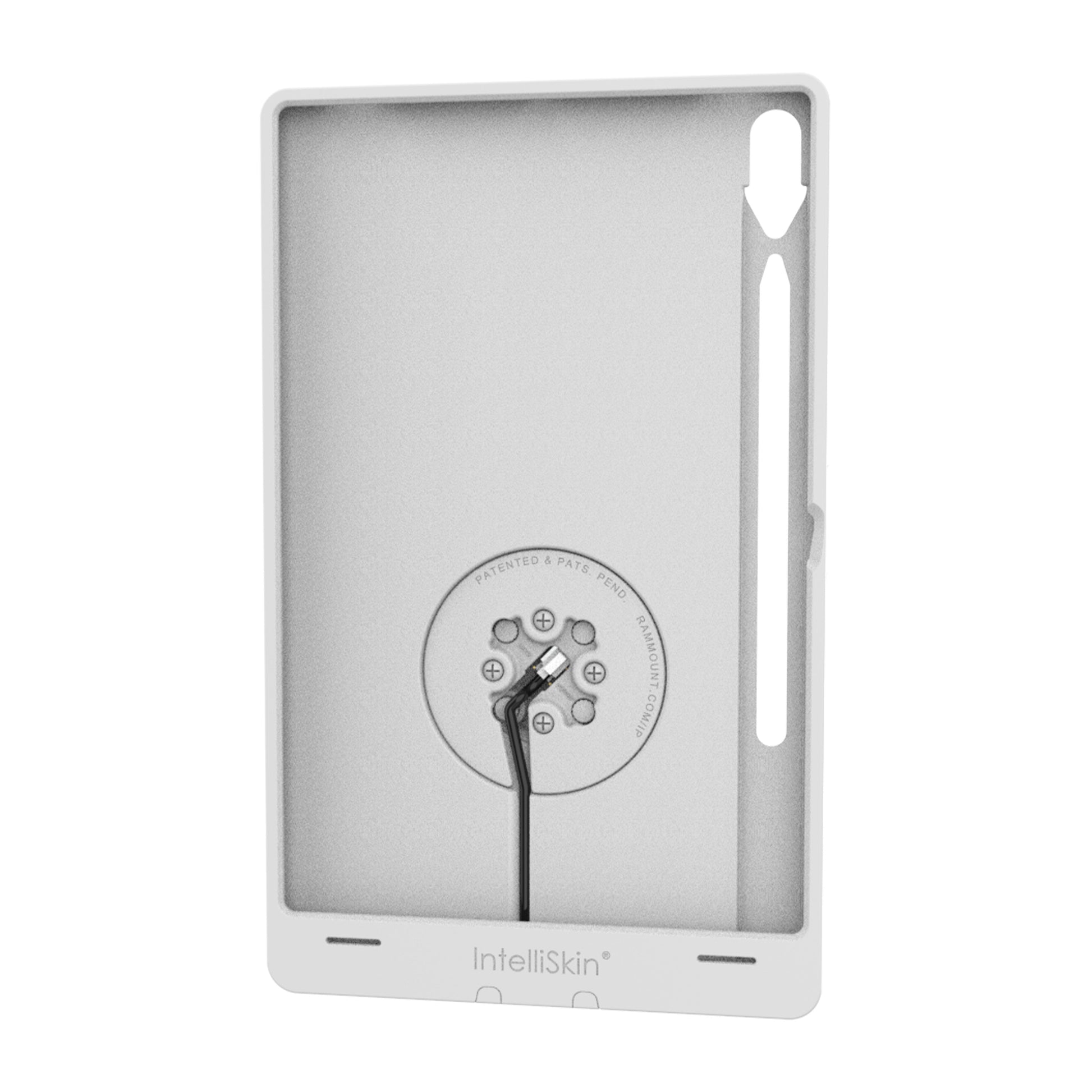 IntelliSkin® Thin-Case™ for Tab S10+, S9+ & S9 FE+ (Rear Pads) - Gray (RAM-GDS-SKIN-SAM96-TCB-GRY)