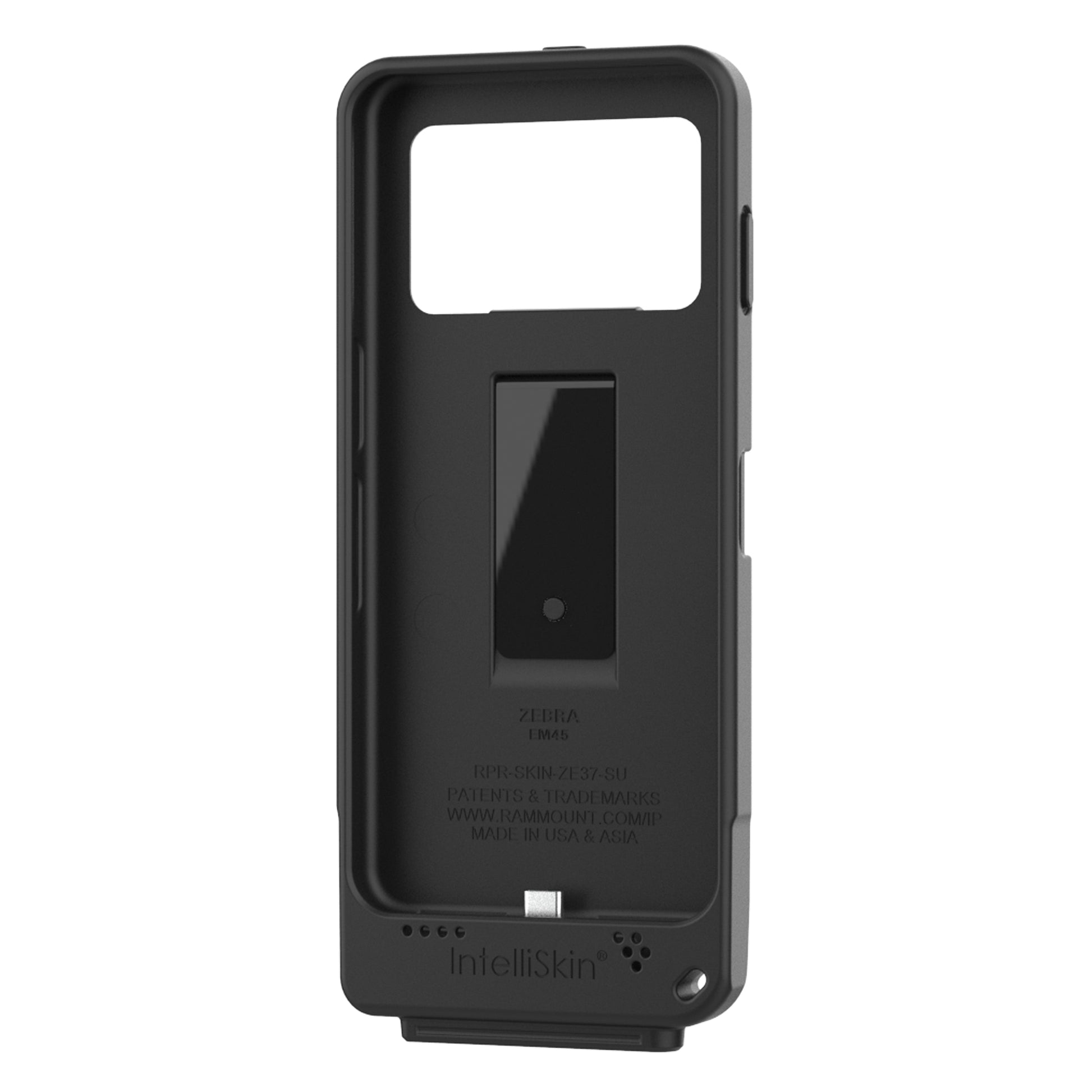 IntelliSkin® for Zebra EM45 with External USB-C Port (RAM-GDS-SKIN-ZE37-C)