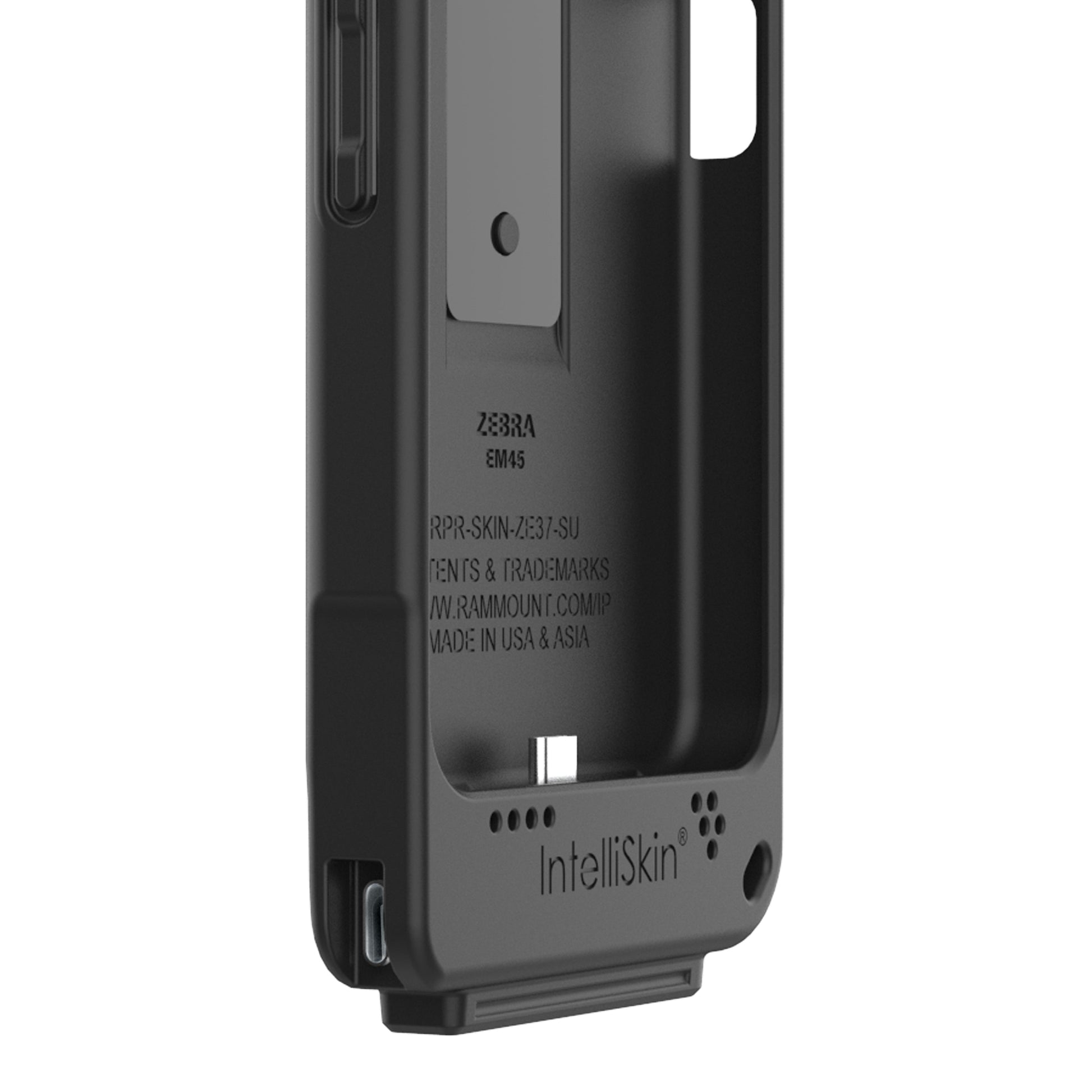 IntelliSkin® for Zebra EM45 with External USB-C Port (RAM-GDS-SKIN-ZE37-C)