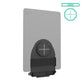 GDS® Tab-Conn™ for Tablets Without Case (D Shape & Rear Pogo Pads) (RAM-GDS-TABC-B1DB)