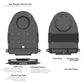 GDS® Tab-Conn™ for Folio Style Cases (D Shape Pogo Pads) (RAM-GDS-TABC-F1D)
