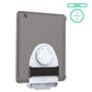 GDS® Tab-Conn™ for OtterBox Defender Cases (D Shape & Rear Pads) - Gray (RAM-GDS-TABC-OTD1DB-GRY)