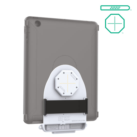 GDS® Tab-Conn™ for OtterBox Defender Cases (D Shape & Rear Pads) - Gray (RAM-GDS-TABC-OTD1DB-GRY)
