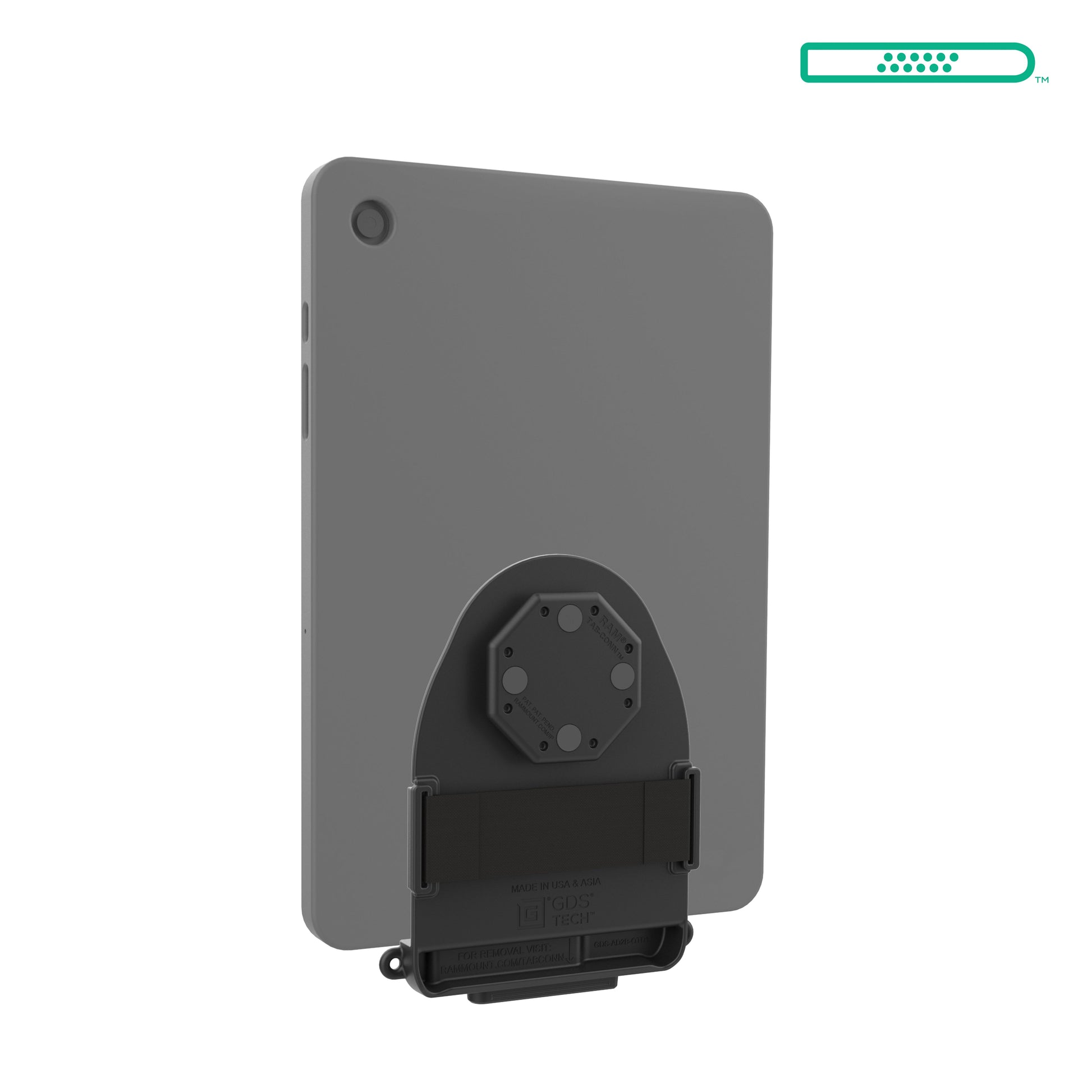 GDS® Tab-Conn™ for OtterBox Defender Cases (D Shape Pogo Pads) (RAM-GDS-TABC-OTD1D)