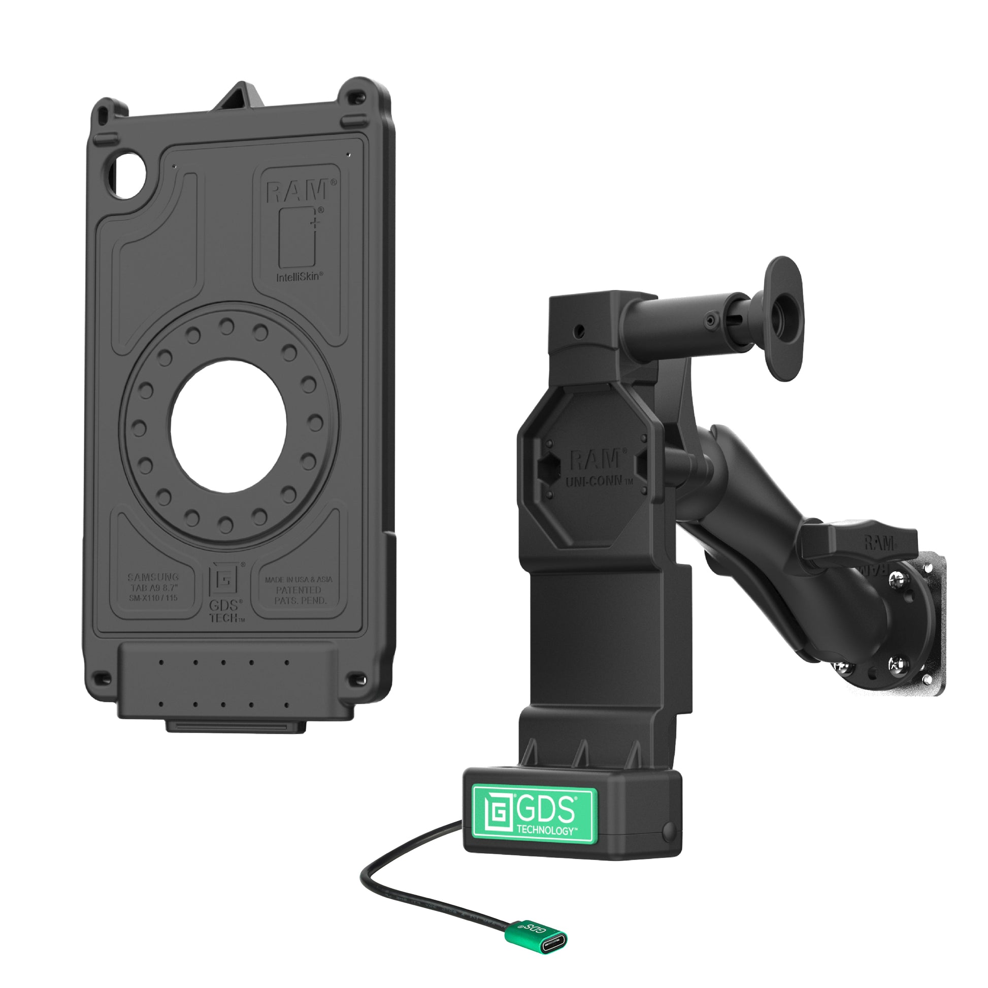GDS® Uni-Conn™ Vehicle Bundle for Samsung Tab A11 (RAM-GDS-U4-SAM95-1-KIT1)