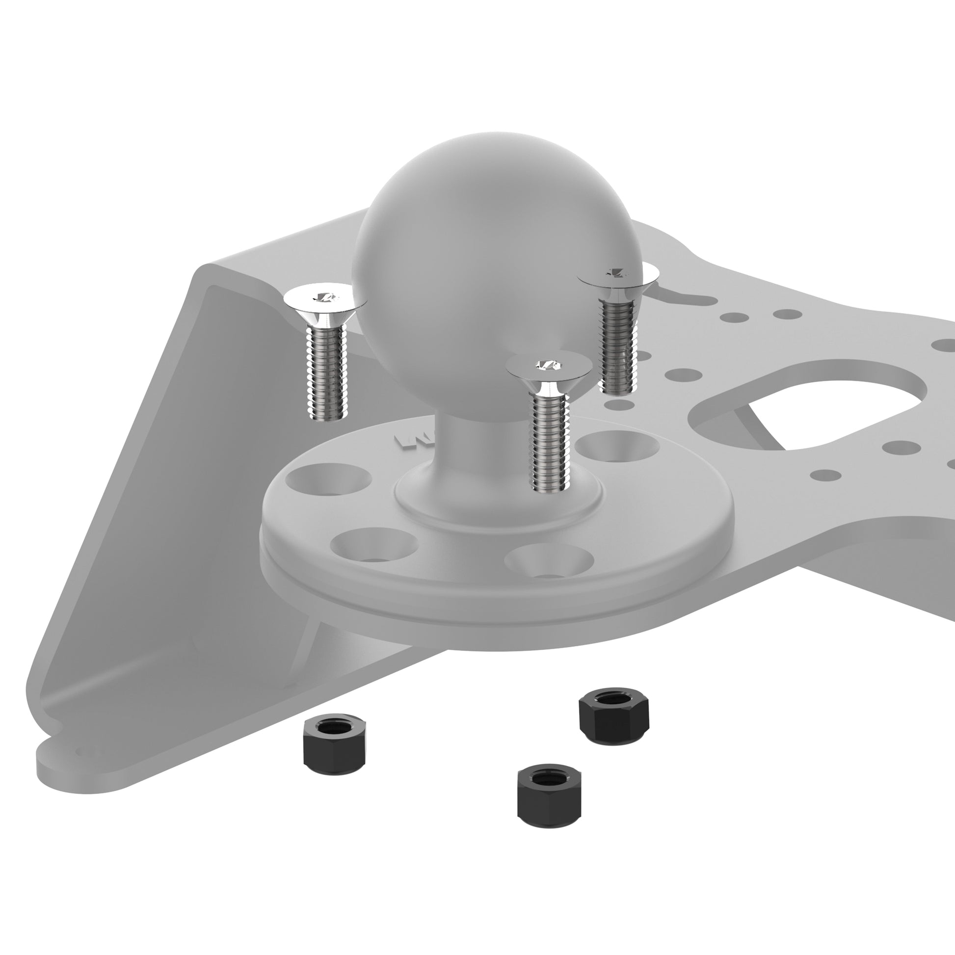 RAM® Hardware Pack for Fishfinder Deck Mount & D-Size Ball Bases (RAM-HAR-FF1-3118U)
