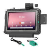 RAM® Locking Power + Dual USB Data Dock for Getac ZX10 (RAM-HOL-GE4PD2KLU)