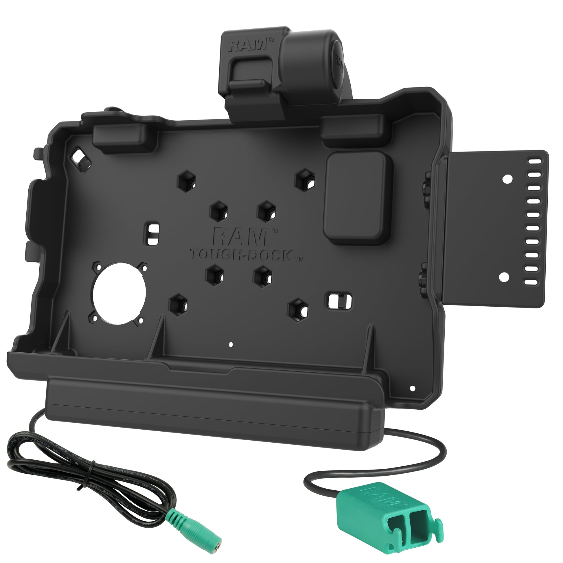 RAM® Power + Dual USB Data Dock for Getac ZX80 (RAM-HOL-GE5PD2U)