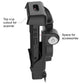 RAM® Locking Powered Dock + USB-A for Honeywell CT40/45/47 (RAM-HOL-HON12PDLU)
