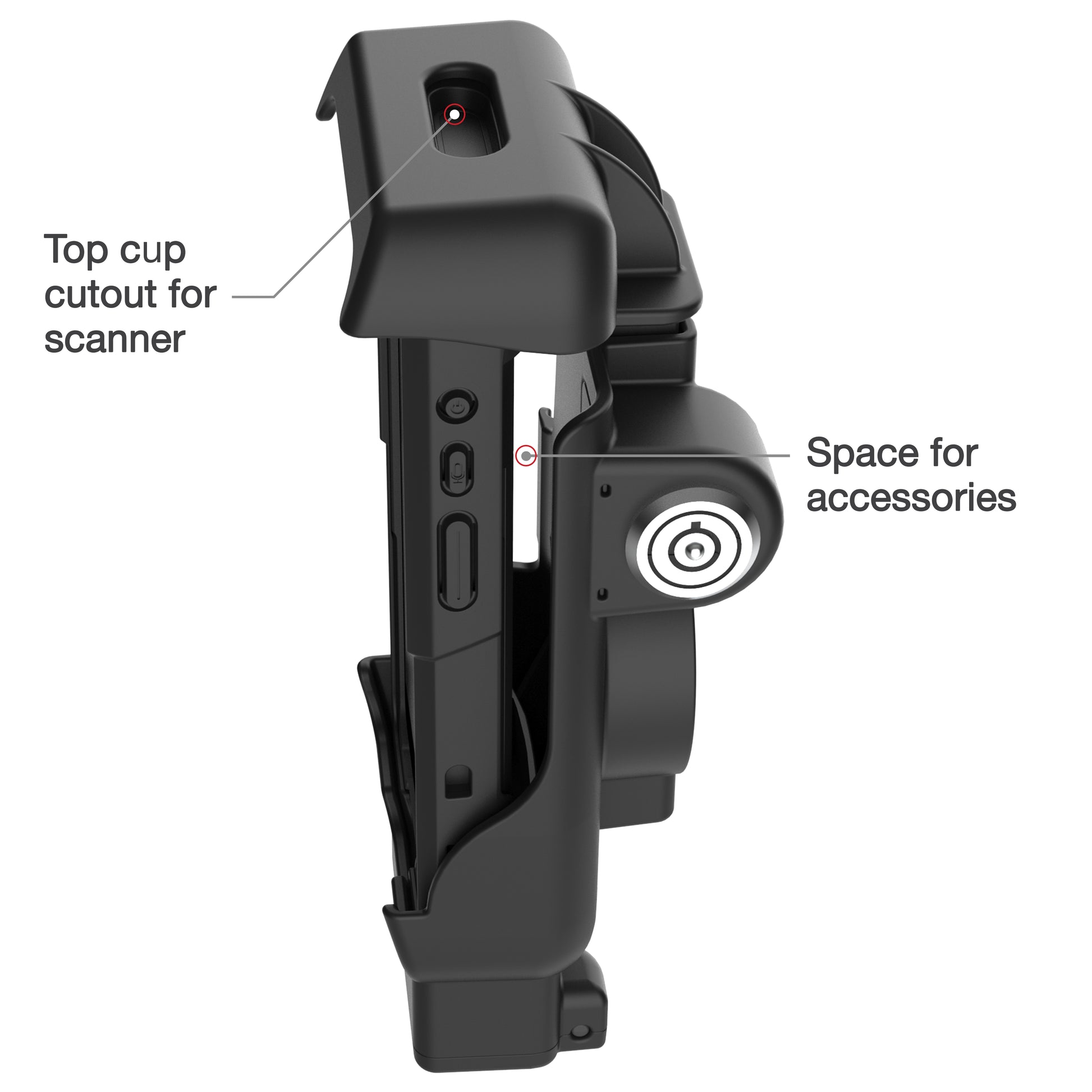 RAM® Locking Powered Dock for Honeywell CT40/45/47 (RAM-HOL-HON12PLU)