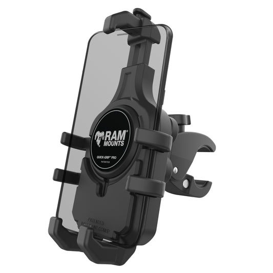 RAM® Quick-Grip™ Pro Vibration Damping Phone Mount with Tough-Claw™ (RAM-HOL-PD5V-400-1U)