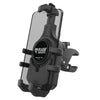 RAM® Quick-Grip™ Pro Vibration Damping Phone Mount with Tough-Claw™ (RAM-HOL-PD5V-400-1U)