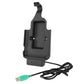 RAM® EZ-Roll'r™ Powered Dock for XCover7 & 6 Pro with OEM or RAM® Skin™ (RAM-HOL-SAM84CP-1U)