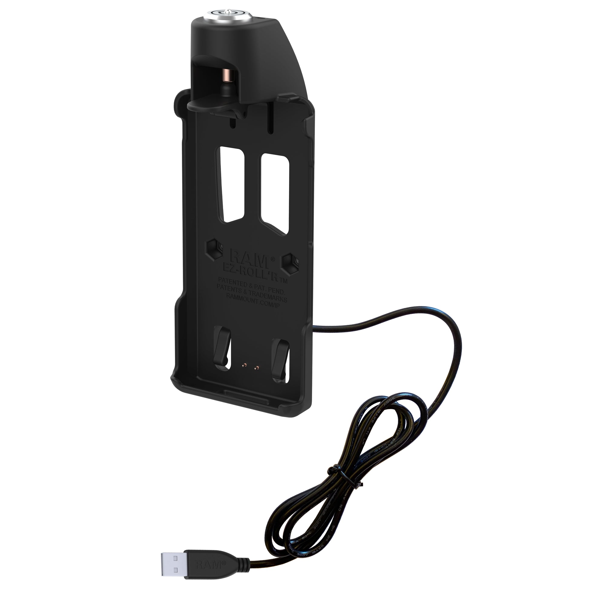 RAM® EZ-Roll'r™ Powered Locking Dock for Sonim XP10 (RAM-HOL-SNM4PLU)