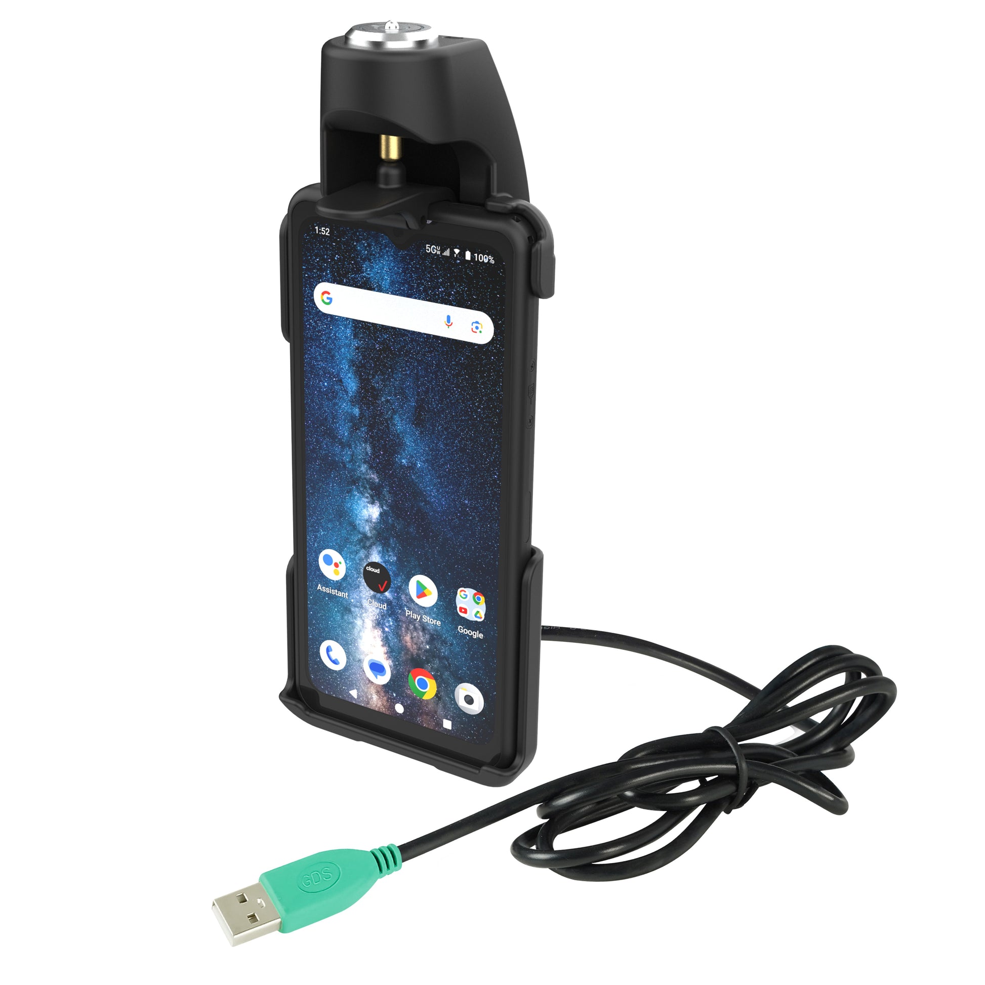 RAM® EZ-Roll'r™ Powered Locking Dock for Sonim XP Pro, Thermal & Pro E (RAM-HOL-SNM5PLU)