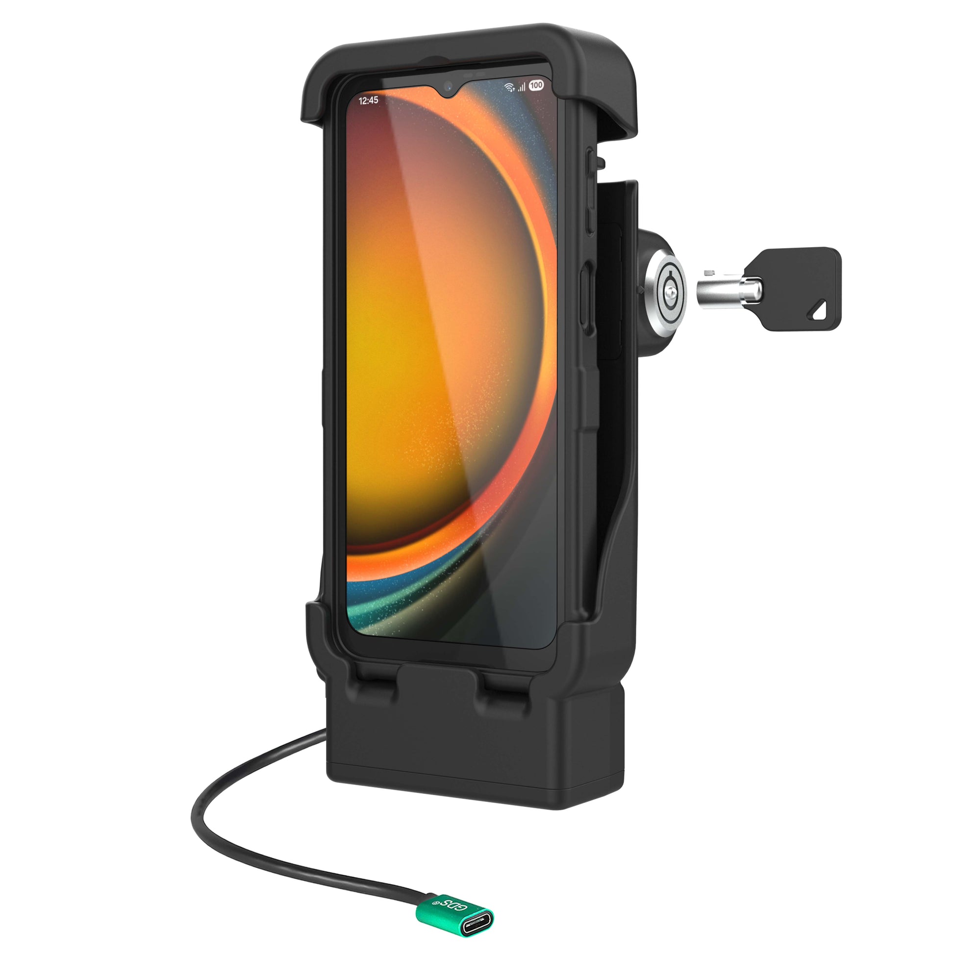 RAM® Locking Vehicle Dock for XCover7 Pro & 6 Pro with Case / RAM® Skin™ (RAM-HOL-V15-SAM84CPLU)