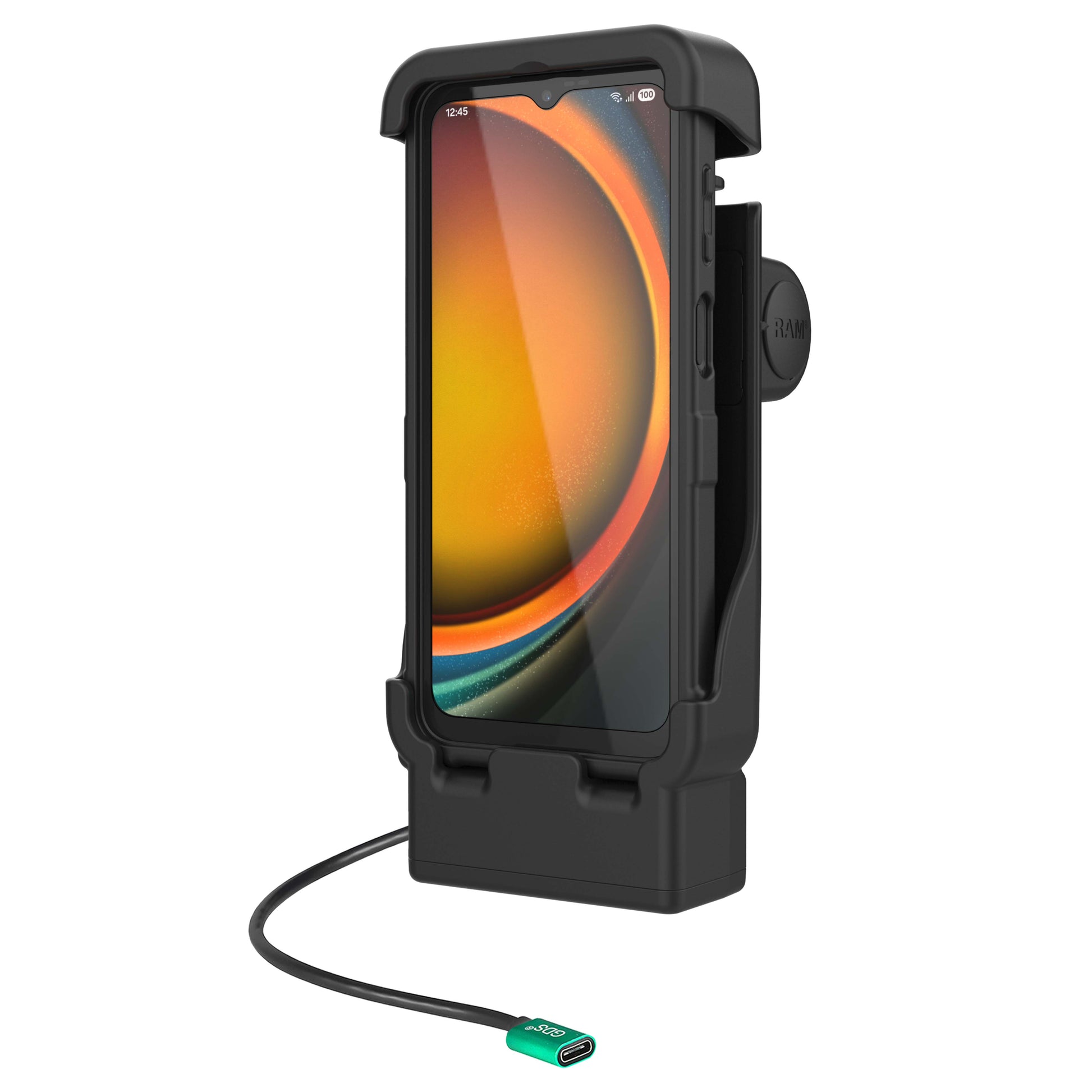 RAM® Vehicle Dock for XCover7 Pro & 6 Pro with Case / RAM® Skin™ (RAM-HOL-V15-SAM84CPU)