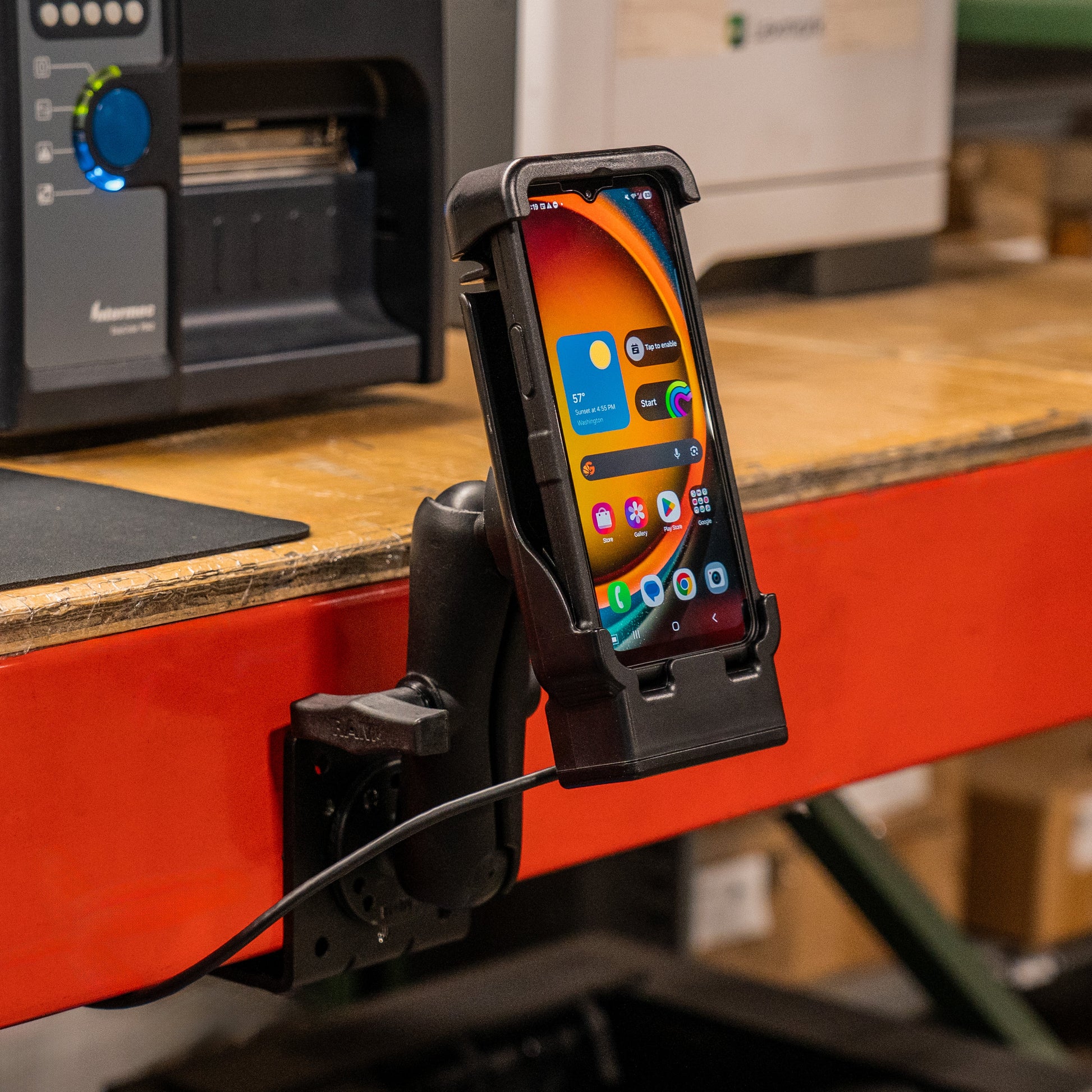RAM® Powered Vehicle Dock for XCover7 (RAM-HOL-V15-SAM94PU)